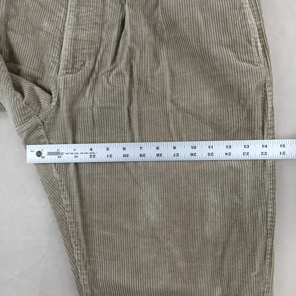 Woolrich‎ 36x32 **Actual 35x30 Mens Pants Thick Corduroy Pleated Has Defects